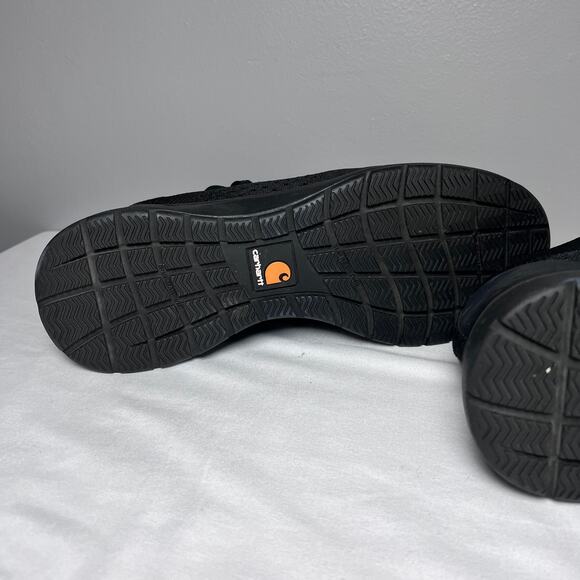 Carhartt Men’s FORCE Work Shoes Black Size 9 Slip Resistant Athletic Black - Picture 7 of 10